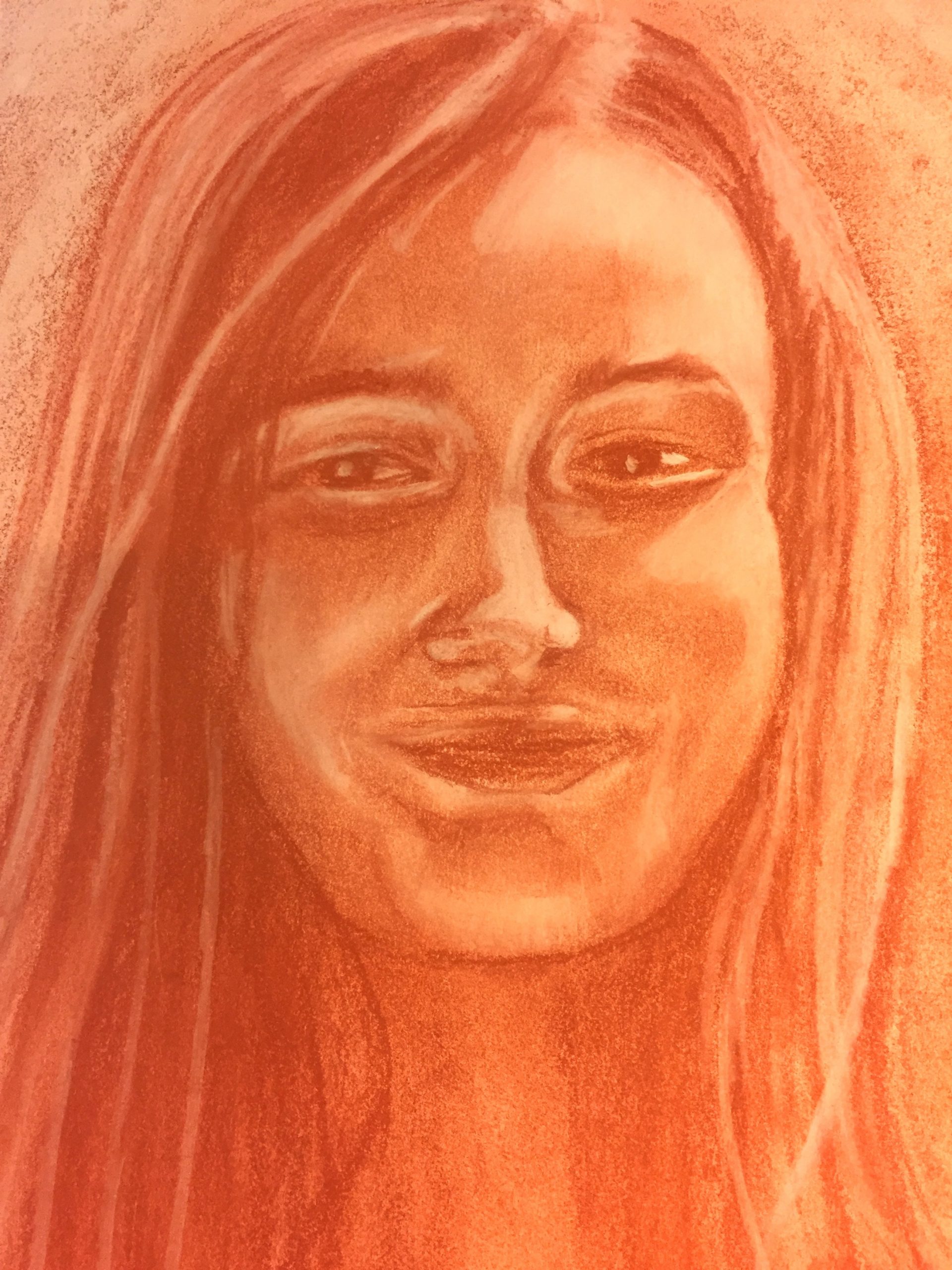 conteface conte, portrait